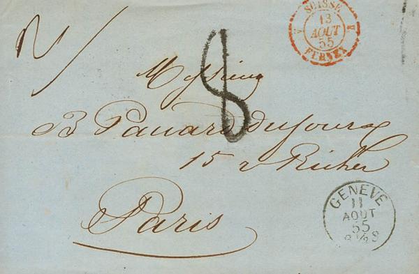 0000053354 - Suiza. Prefilatelia