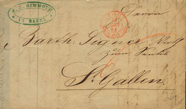 0000053386 - Suiza. Prefilatelia