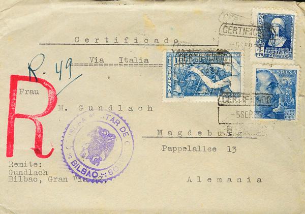 0000053405 - España. Estado Español Correo Certificado