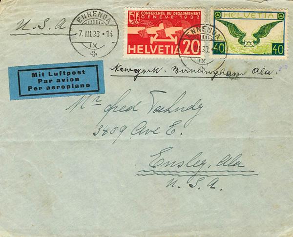 0000053523 - Suiza. Aéreo