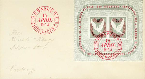 0000053556 - Suiza. Hoja Bloque