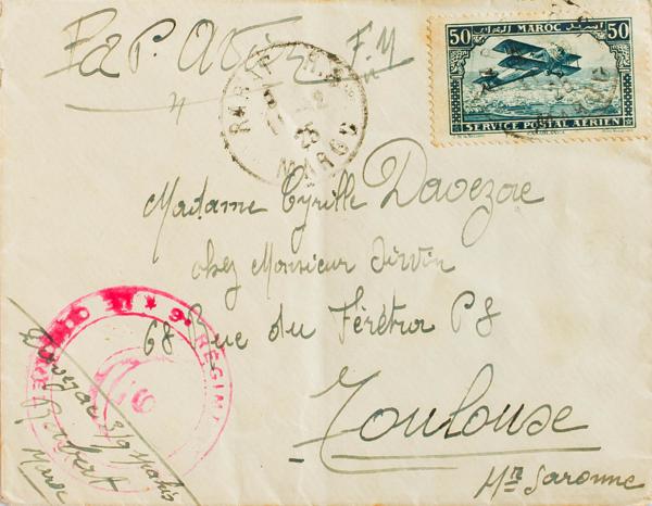 0000053619 - Marruecos Francés. Aéreo