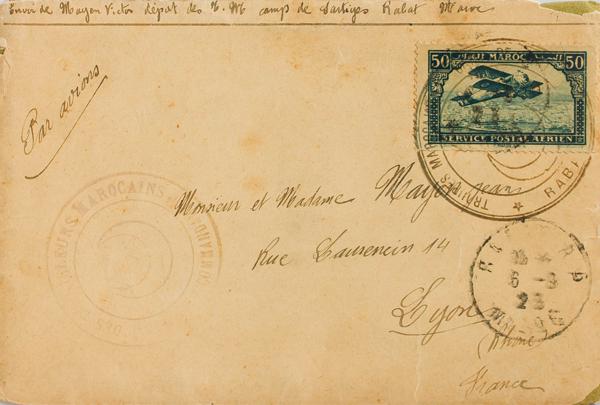 0000053620 - Marruecos Francés. Aéreo