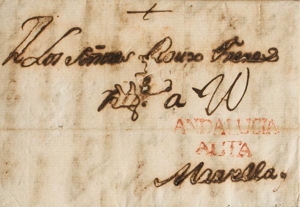 0000054210 - Andalusia. Prephilately