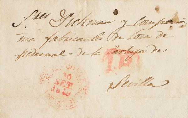 0000054216 - Andalusia. Prephilately