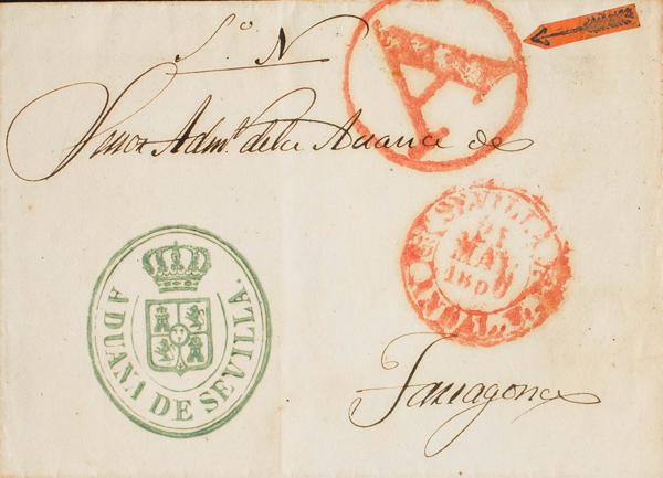 0000054283 - Andalusia. Prephilately