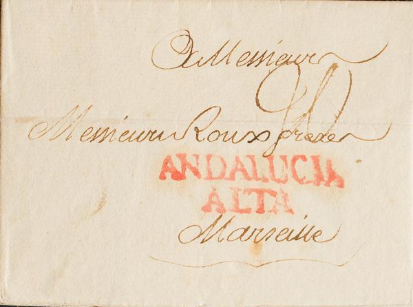 0000054289 - Andalusia. Prephilately