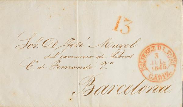 0000054308 - Andalusia. Prephilately