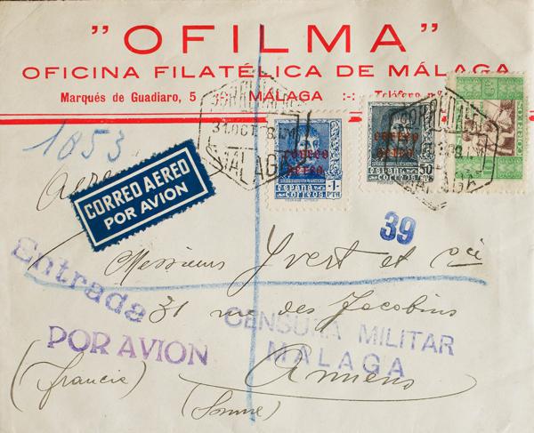 0000055190 - Spain. Spanish State Air Mail