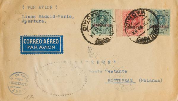 0000055280 - Spain. Alfonso XIII Air Mail
