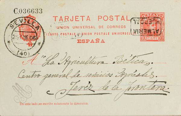 0000055860 - Andalusia. Postal History