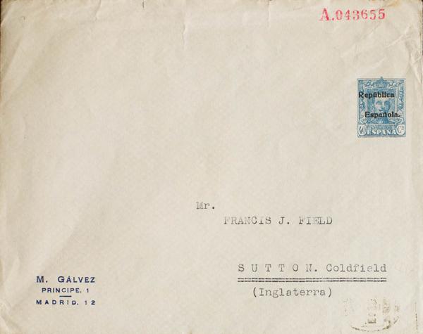 0000055894 - Entero Postal. Privado