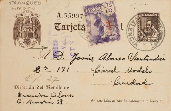 0000057108 - Zona Nacional. Censura Militar Bando Nacional