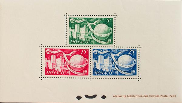 0000057559 - Mónaco. Hoja Bloque Especial