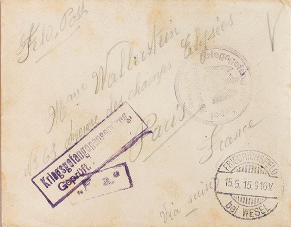 0000057864 - Alemania. Correo de Campaña / Militar