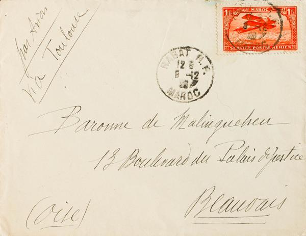 0000058277 - Marruecos Francés. Aéreo