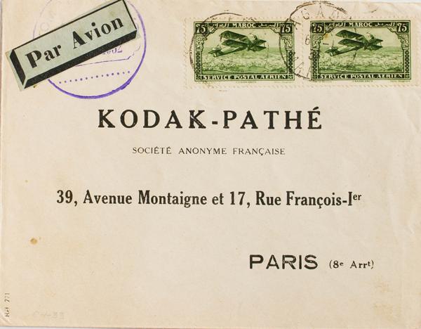 0000058278 - Marruecos Francés. Aéreo