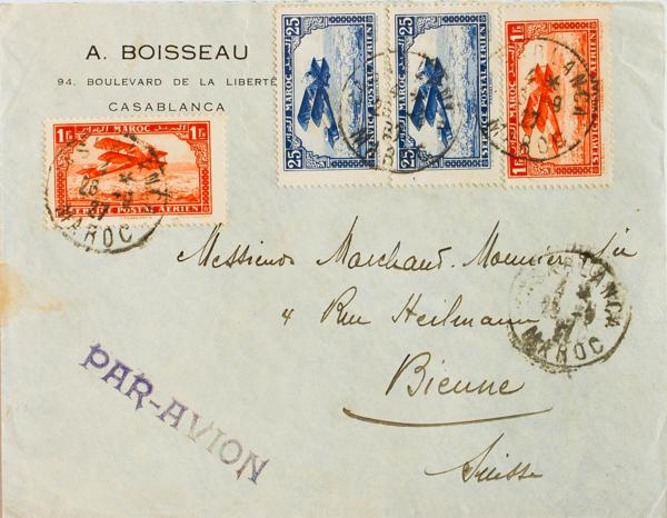 0000058302 - Marruecos Francés. Aéreo