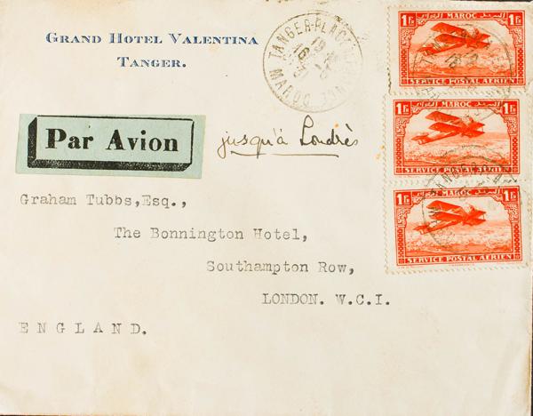 0000058304 - Marruecos Francés. Aéreo