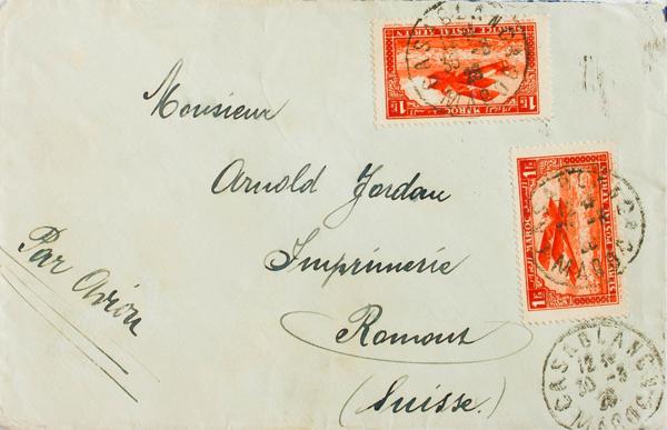 0000058305 - Marruecos Francés. Aéreo