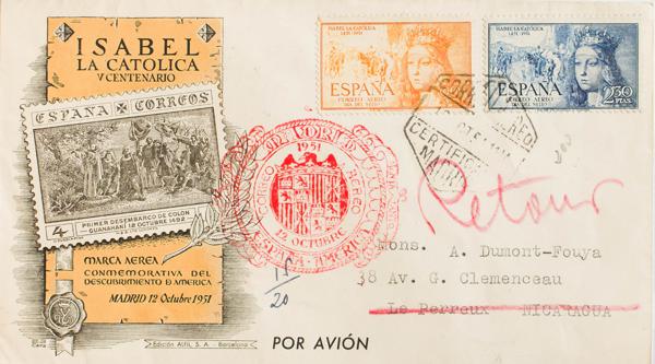 0000059219 - Sobre del Primer Día. 2º Centenario