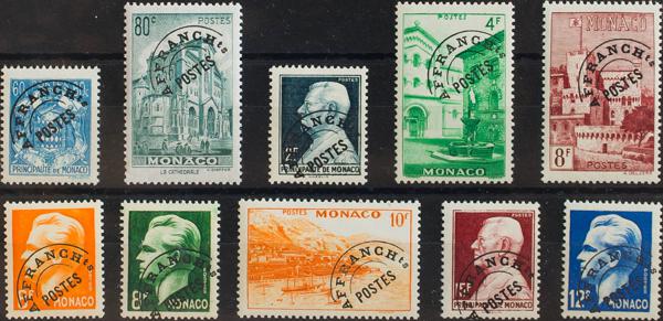 0000059901 - Mónaco. Preobliterados