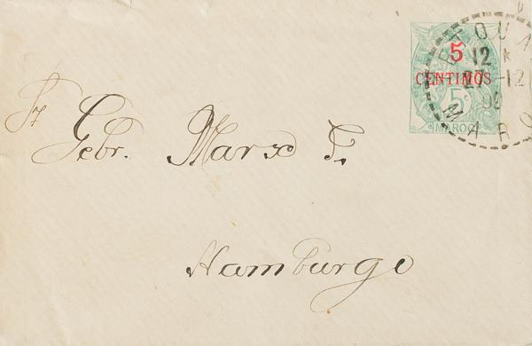 0000059937 - Marruecos Francés. Entero Postal