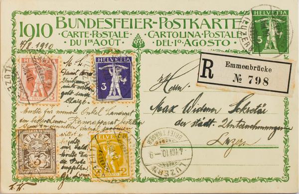 0000060026 - Suiza. Entero Postal