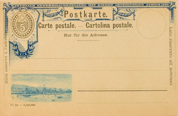 0000060027 - Suiza. Entero Postal