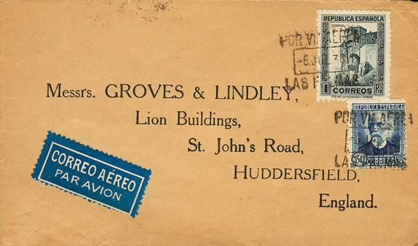 0000060184 - Zona Republicana. Bando Republicano Correo Aéreo