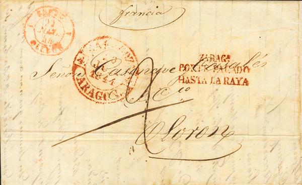 0000060250 - Aragón. Prefilatelia