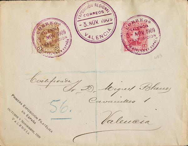 0000062087 - España. Alfonso XIII Correo Certificado
