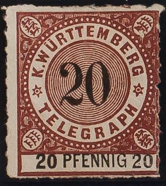 0000063221 - Wurtemberg. Telégrafos