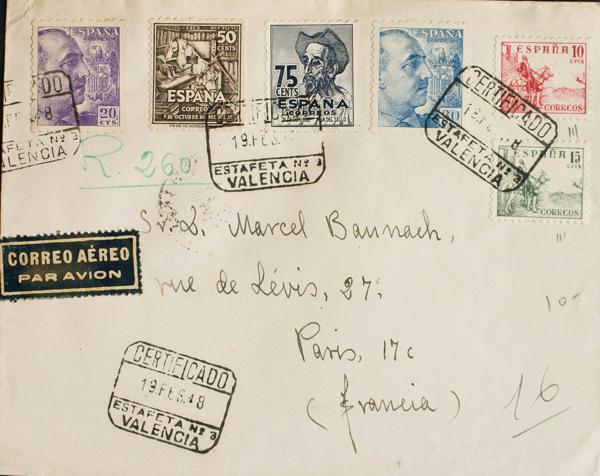 0000064153 - Zona Nacional. Bando Nacional Correo Aéreo