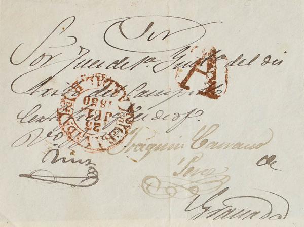 0000064166 - Andalusia. Prephilately