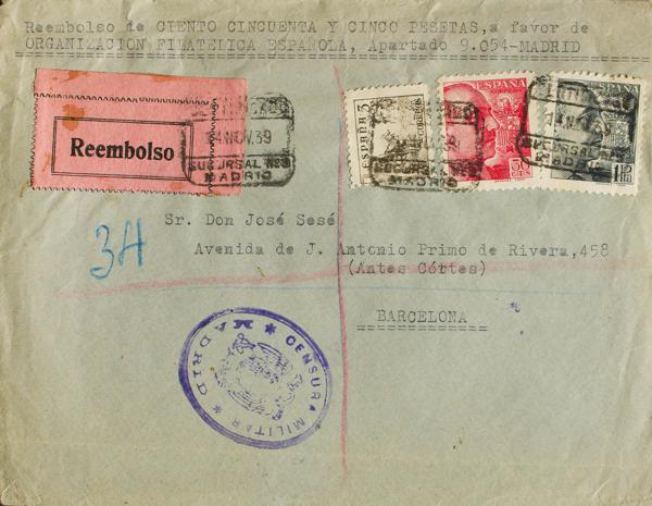 0000064181 - España. Estado Español Correo Certificado