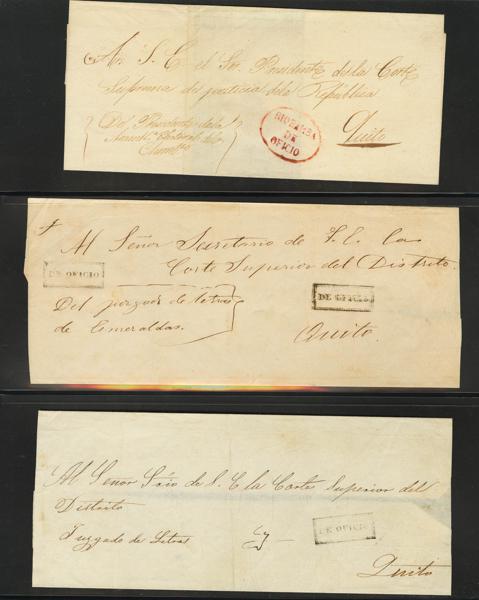 0000066796 - Ecuador. Prefilatelia