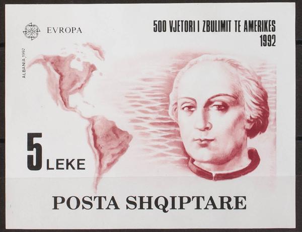 0000067128 - Albania. Hoja Bloque