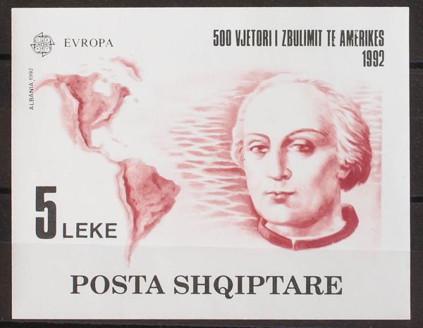 0000067129 - Albania. Hoja Bloque