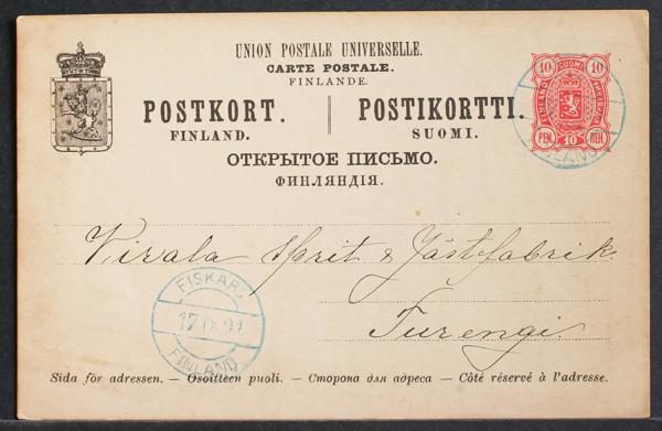 0000067560 - Finlandia. Entero Postal