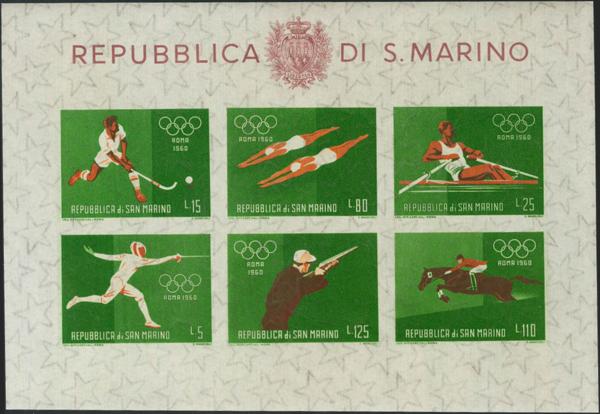 0000069412 - San Marino. Hoja Bloque