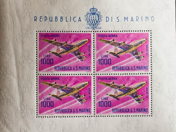 0000069414 - San Marino. Aéreo