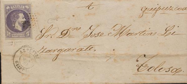 0000069586 - Spain. Carlist Mail