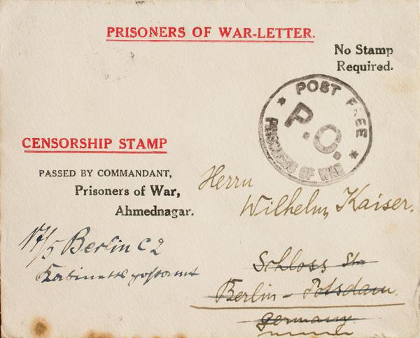 0000071556 - India Británica. Correo de Campaña / Militar