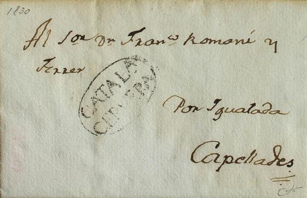 0000073425 - Catalonia. Prephilately