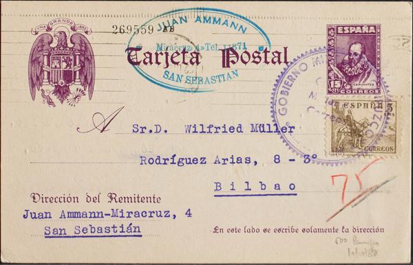 0000073602 - Zona Nacional. Censura Militar Bando Nacional