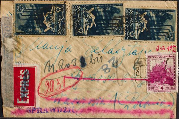 0000073699 - Spain. Spanish Republic Registered Mail