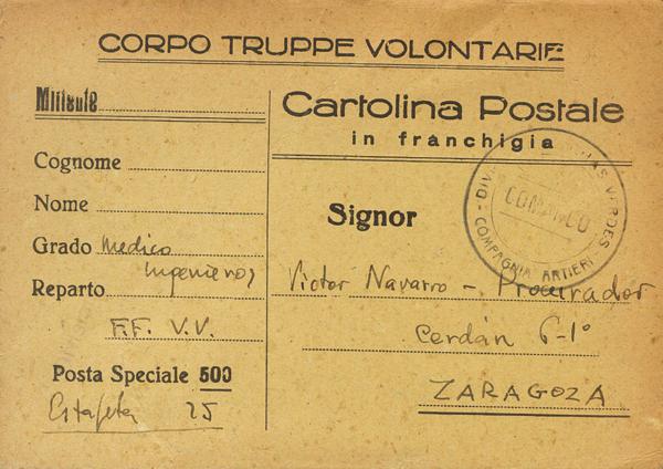 0000074511 - Zona Nacional. Voluntarios Italianos