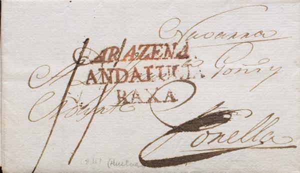 0000075205 - Andalusia. Prephilately