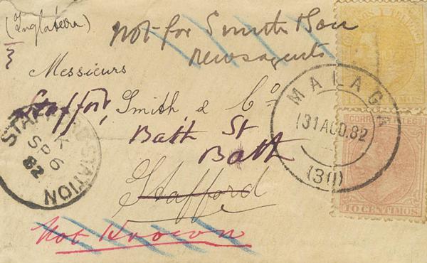 0000075812 - Andalusia. Postal History